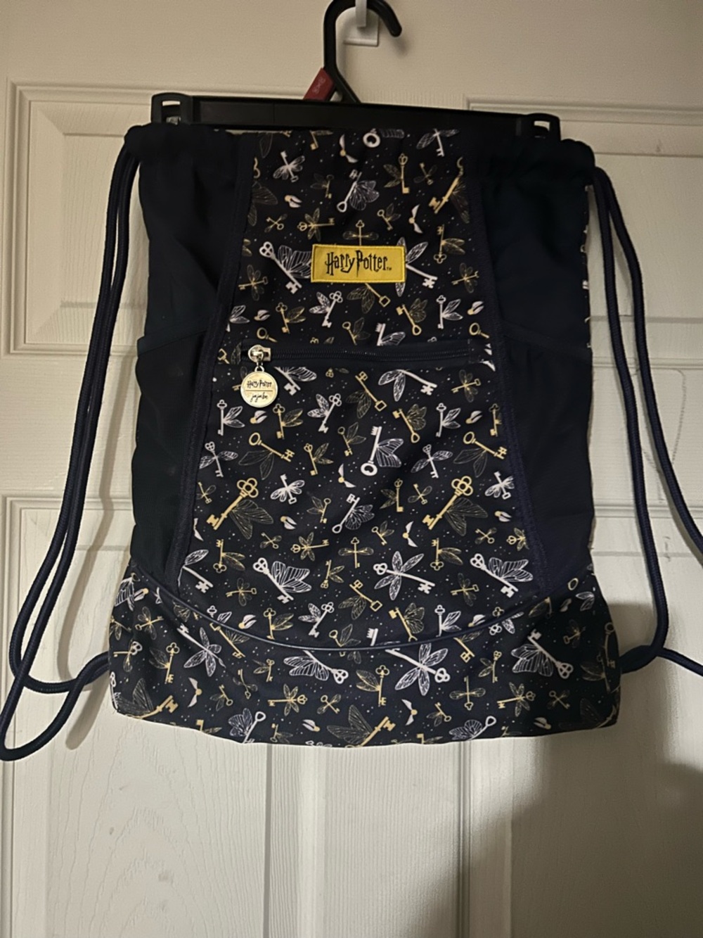Jujube Harry Potter flying key drawstring bag